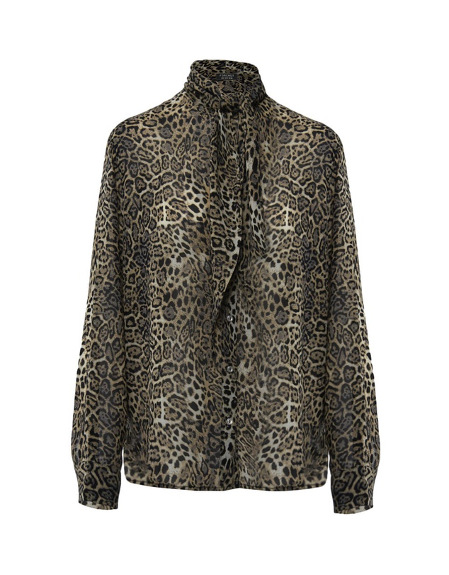 Forcast - Pamelia Animal Print Blouse