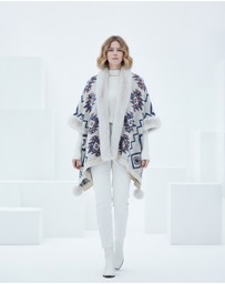 Mossée - Ava Tibetan Shawl Cape