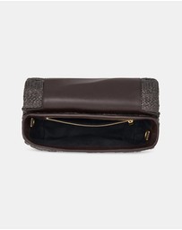 Oroton - Etta Medium Clutch Texture
