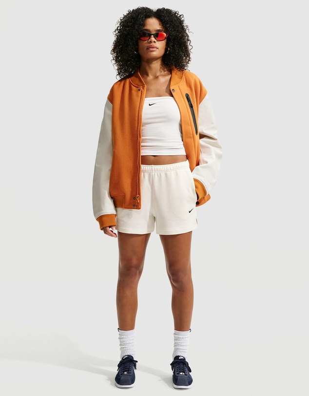 Nike - Studio Fleece Lightweight French Terry Mid-Rise Shorts