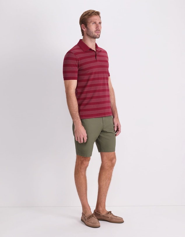 Sportscraft - SC Stripe Pique Polo