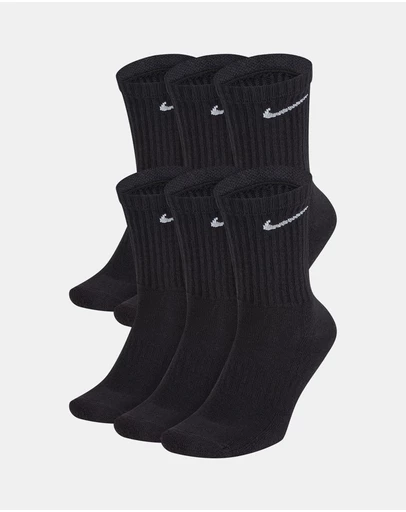 Nike - Everyday Cushioned Crew Socks 6-Pack