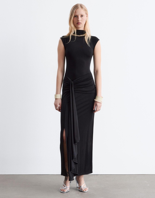 & Other Stories - Wrap-front Midi Dress