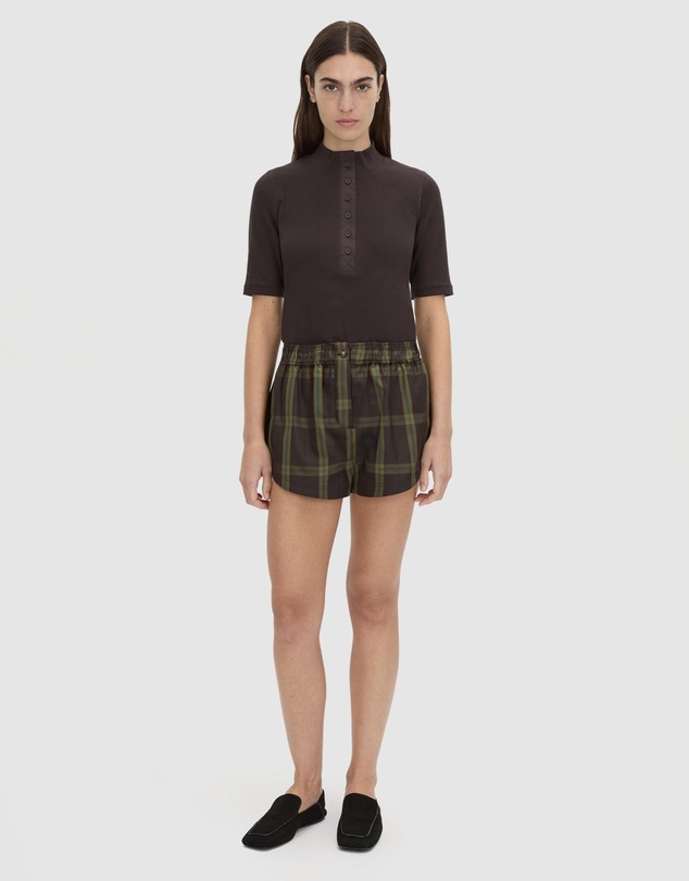 C&M CAMILLA AND MARC - Aubrey Elbow Sleeve Rib Top