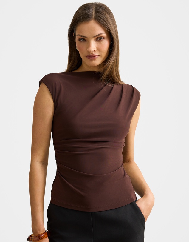 Forever New - Logan Asymmetrical Shoulder Top