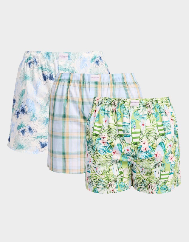 Mitch Dowd - Mitchdowd Lanai Cotton Boxer Shorts