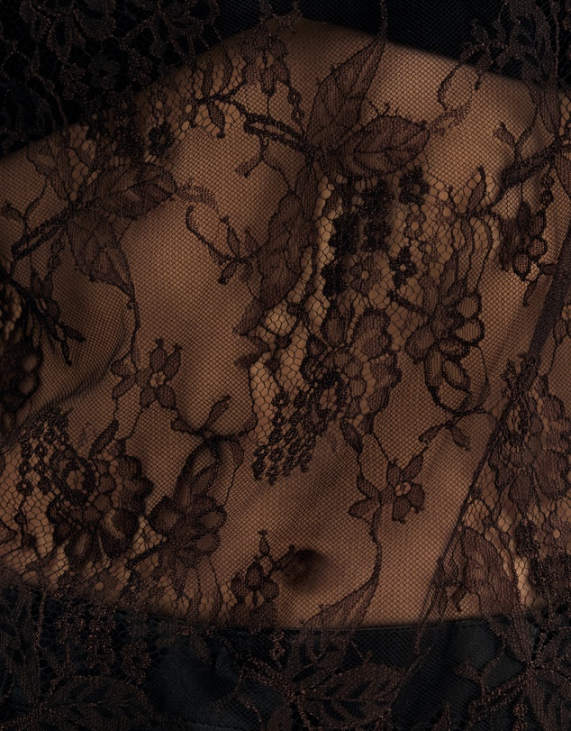 Minima Esenciales - Fenn Lace High Neck Top