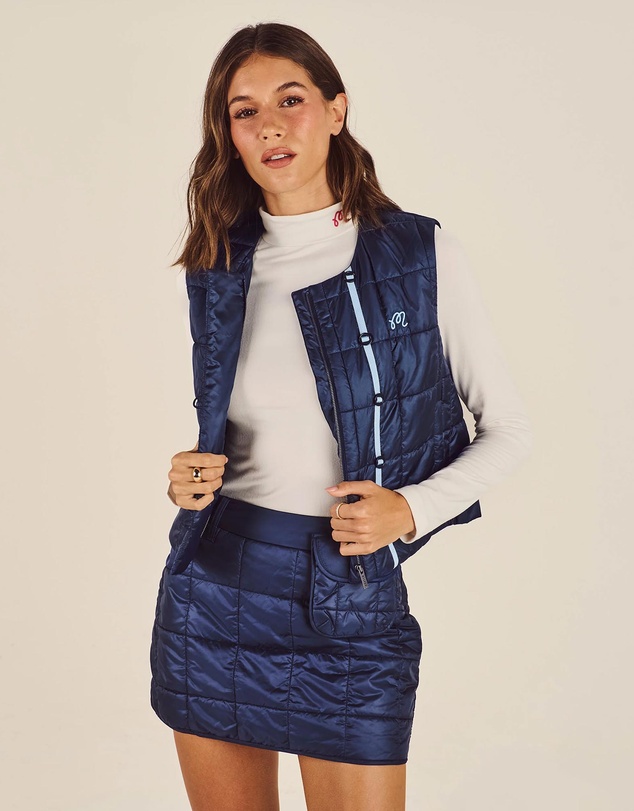 Malbon - Maya Quilted Vest