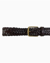 Simon Carter - Woven Pin Buckle Belt