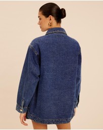 AERE - Denim Oversized Jacket