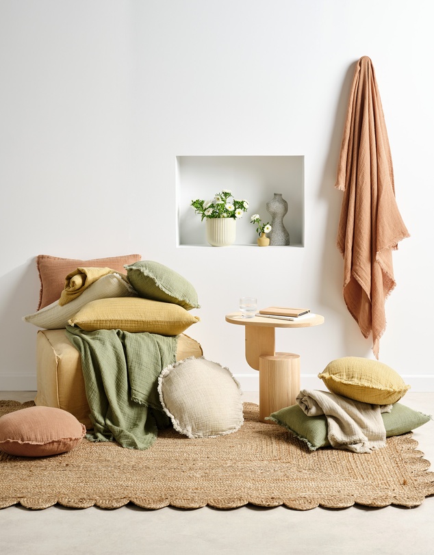 Linen House - Maya Filled Cushion