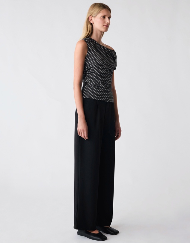 Esmaee - Oneway Stripe Top