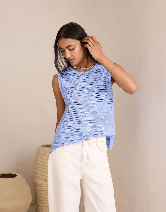 Ceres Life - Margot Mesh Knit Tank