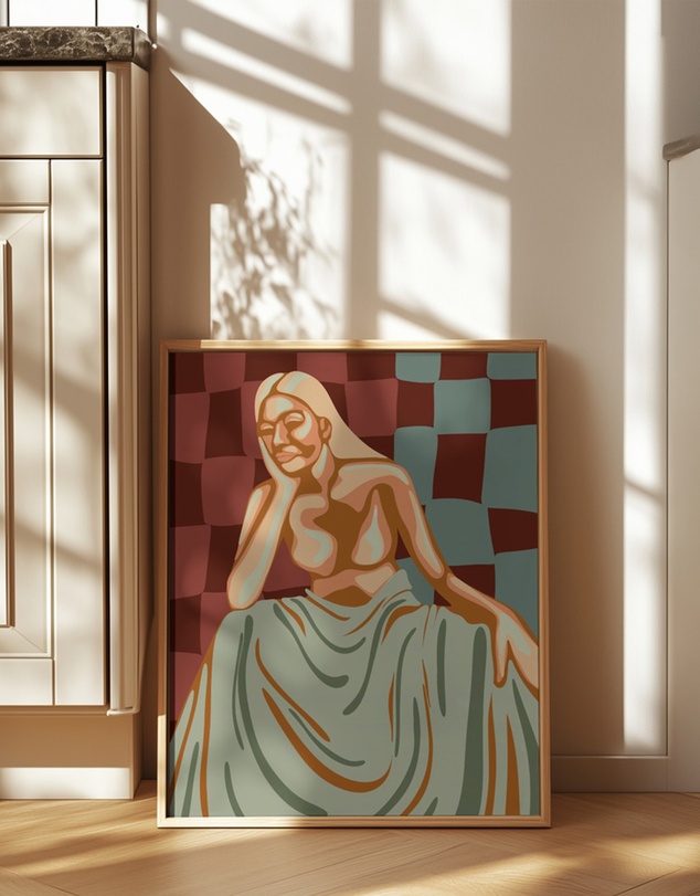 Olive et Oriel - KH Studio - Christina II by Karla Hyman Art Print