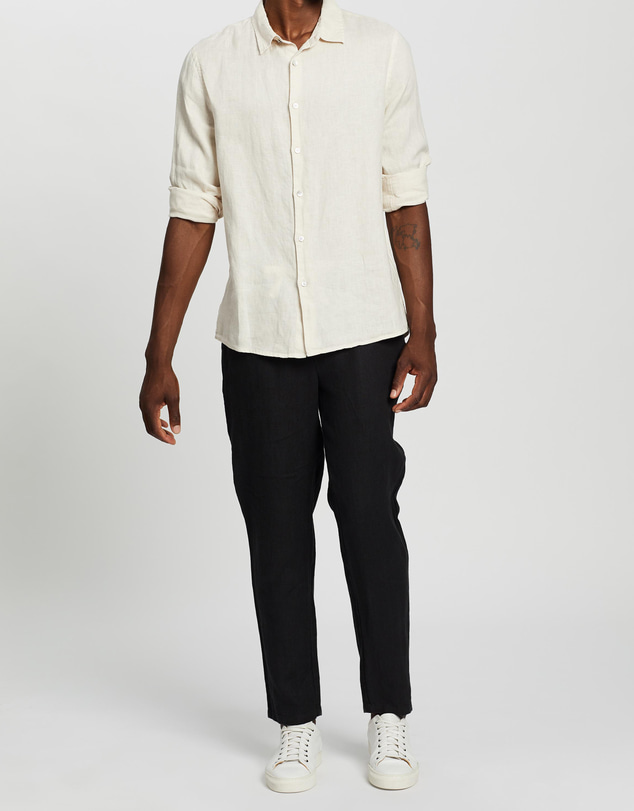 Assembly Label - Casual Long Sleeve Shirt