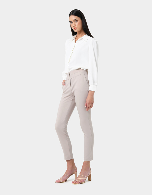 Forcast - Myah Double Waistband Pants