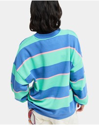 Roxy - Womens Strictly Stripe Crew Neck
