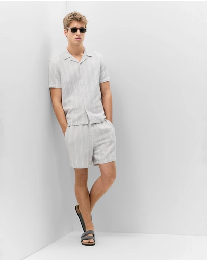 UNISON - Coast Jacquard Stripe Short