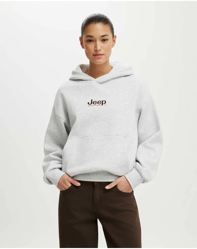 Cotton On - Boxy License Graphic Hoodie