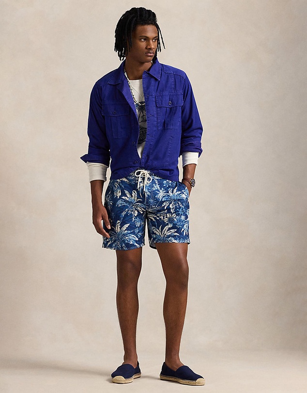 Polo Ralph Lauren - 7.25in Palm Island Swim Trunks