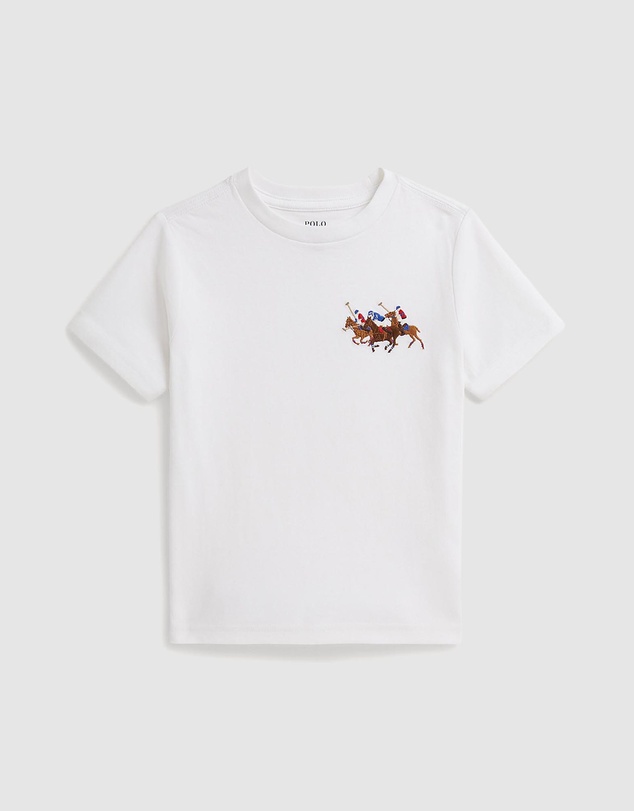 Polo Ralph Lauren - Triple-Pony Cotton Jersey Tee - Kids