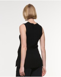 Soon Maternity - Collette Linen Knit Feeding Tank