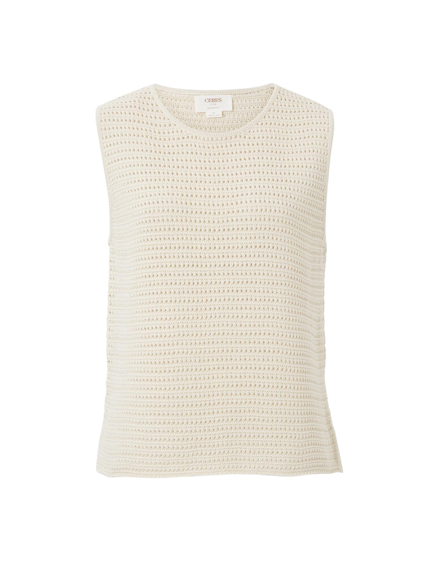 Ceres Life - Margot Mesh Knit Tank
