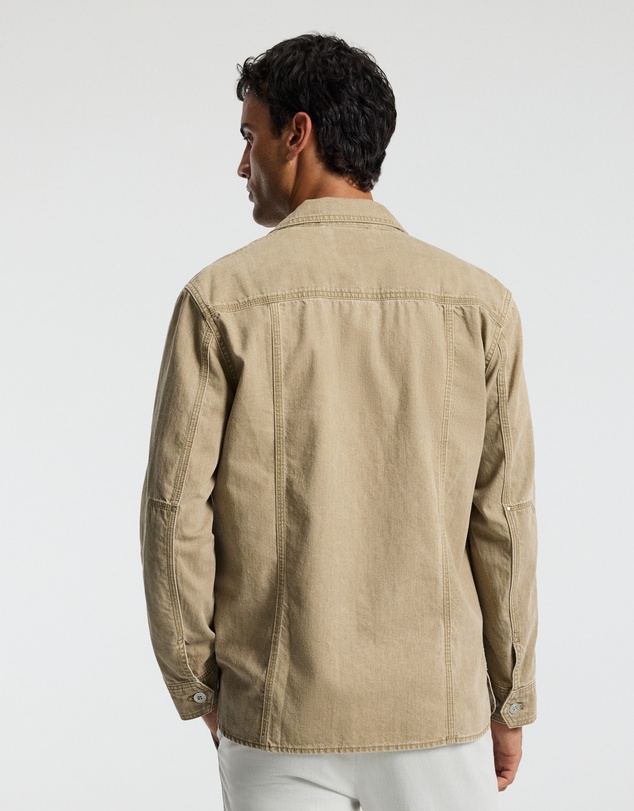 Calibre - Denim Shirt Jacket Putty