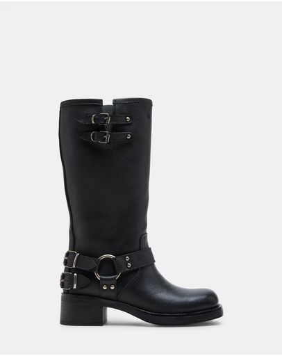ASTOR BLACK LEATHER