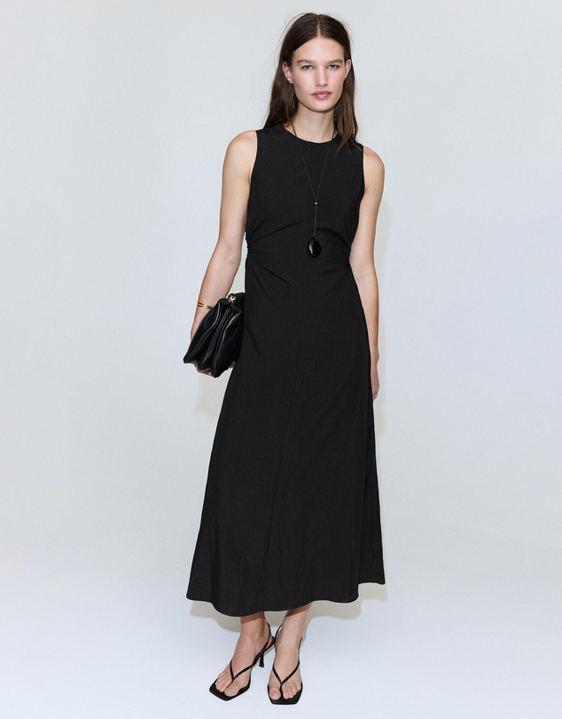 M.N.G - Cut-Out Dress with Bows