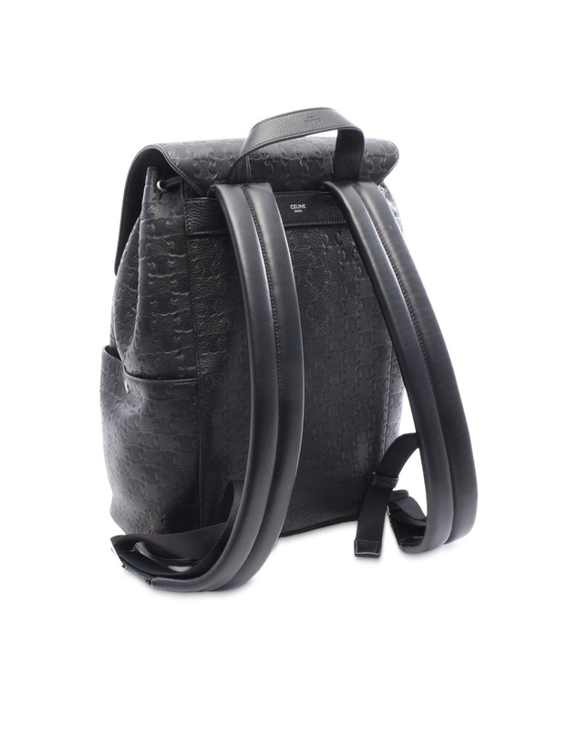 Pre-Loved by Azura Reborn - Pre-Loved Embossed Calfskin Triomphe Backpack