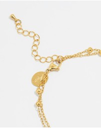 Lovisa - Waterproof Gold Plated Stainless Steel Ball Anklet