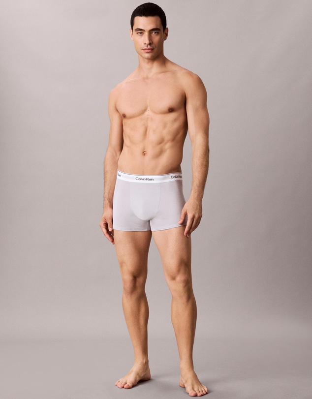 Calvin Klein - 3-Pack Icon Cotton Stretch Relaxed Fit Trunks