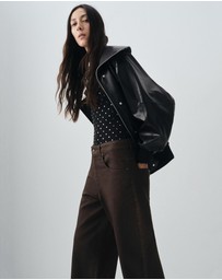 M.N.G - Mid-Rise Straight Jeans