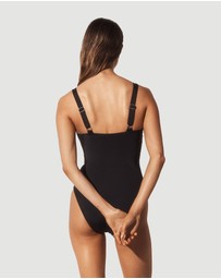 Form and Fold - The Plunge Underwire D-G One Piece