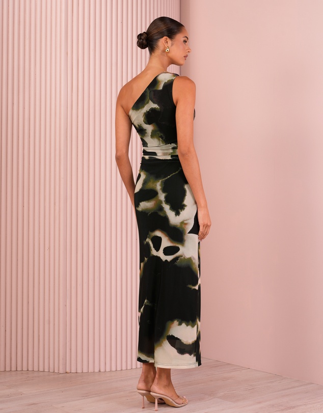Azzurielle - Olwin One Shoulder Maxi Dress