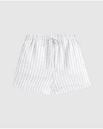 Tommy Hilfiger - Pure Linen Wide Leg Shorts