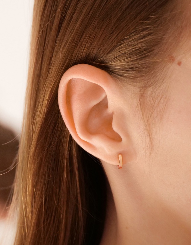 The Silver Collective - Children's Matilda Huggie Earrings