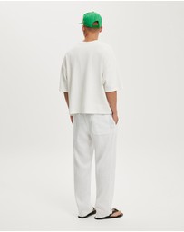 Cotton On - Baggy Linen Pant