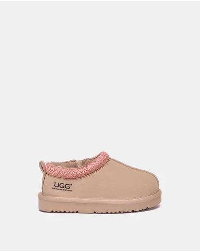 EVERAU - Australian Shepherd Ugg Tay Kids Cow Suede Upper House Shoes
