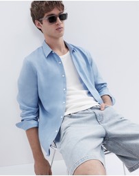 UNISON - Linen Regular Fit Shirt