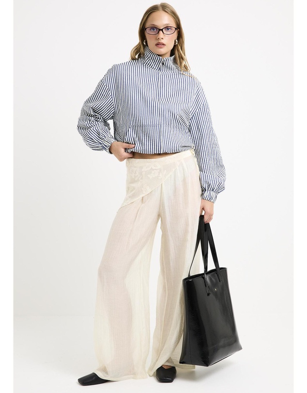 Subtitled - Jaqui Scarf Tie Pants
