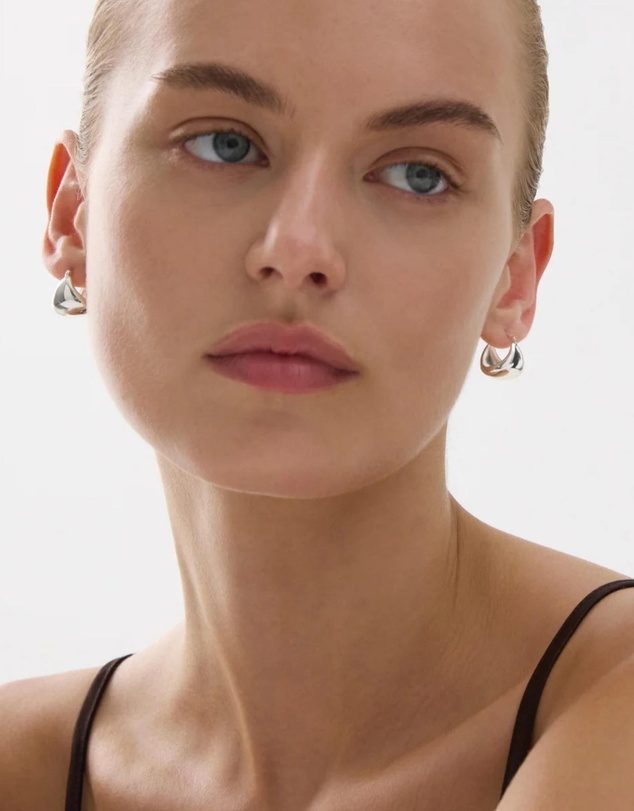 Najo - Morning Echo Silver Earring