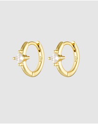 HOUSE OF SLANI - Cleo Gem Hoops