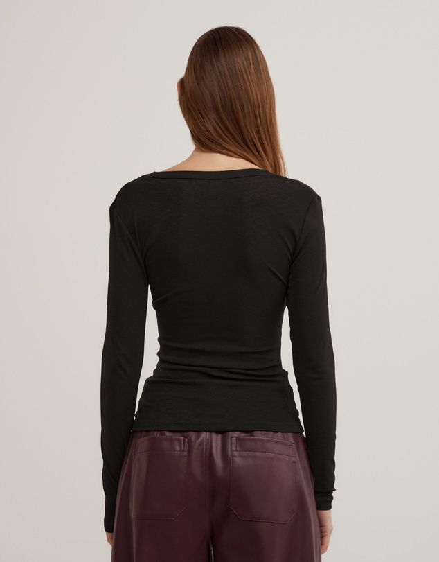 Witchery - Scoop Neck Long Sleeve Top