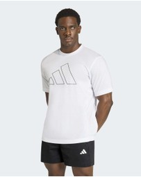 adidas Performance - WORKOUT ESSENTIALS FEELREADY LOGO T-SHIRT Mens