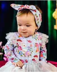 Fleur Harris - 'Days of Enchantment' Sweetie Headband in Cornflower