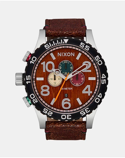 Nixon - 51-30 Chrono Leather Watch
