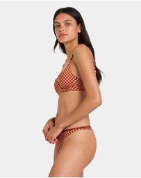 RVCA - Womens Reverberation 90s Longline Bikini Top