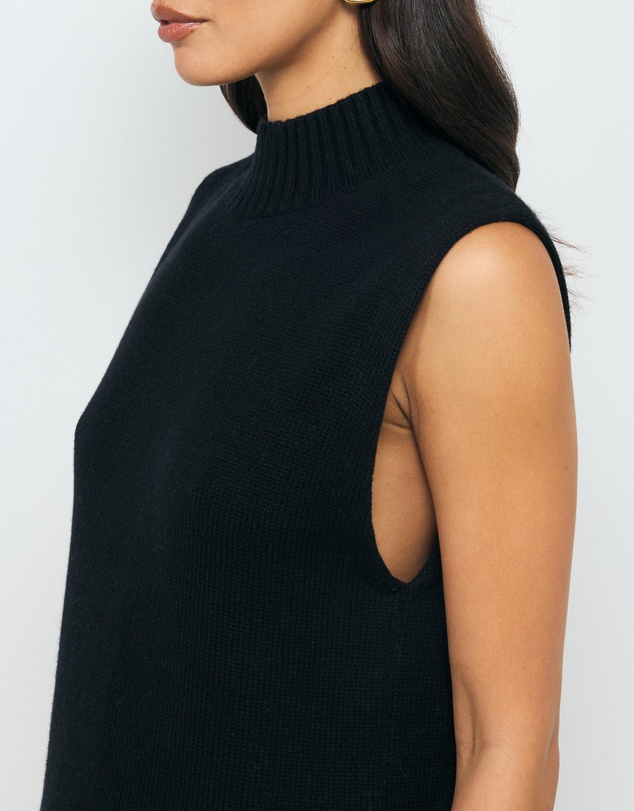 AERE - Pili Wool Cotton Knit Vest